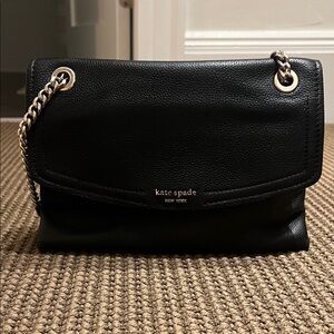 Kate Spade Black Chain Strap Shoulder Bag